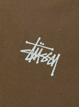 Basic Stussy Pig. Dyed T-shirt Brown by Stüssy | Couverture & The Garbstore