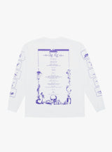 Chez Rat Long Sleeve T-shirt White by Reception | Couverture & The Garbstore