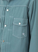 Trucker Jacket Dusty Green by Reception | Couverture & The Garbstore