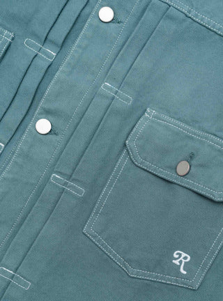 Trucker Jacket Dusty Green by Reception | Couverture & The Garbstore