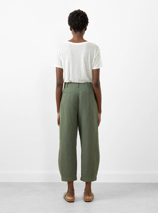 Petite Bari Crop Trouser Thyme by Apiece Apart | Couverture & The Garbstore
