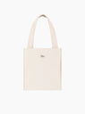 quilted tote tan 