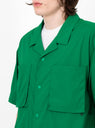 Short Sleeve Camp Shirt Green