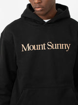 Logo Hoodie Black by Mount Sunny | Couverture & The Garbstore