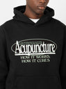 Acupuncture Hoodie Black