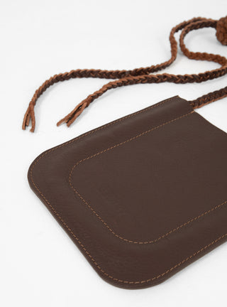 Plaited Mobile Bag Brown by Cawley | Couverture & The Garbstore