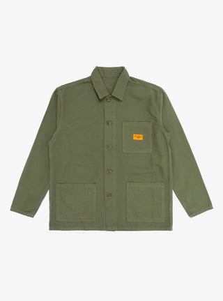 canvas coverall jacket olive 