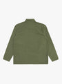 The Canvas Coverall Jacket from Service Works in Olive at Couverture & The Garbstore
back