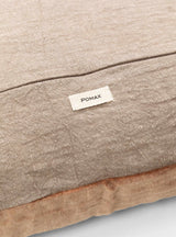 Border Cushion Natural by Pomax | Couverture & The Garbstore