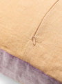 Border Cushion Ochre