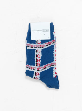 Bollenstreek Crew Sock Blue by Hansel From Basel | Couverture & The Garbstore