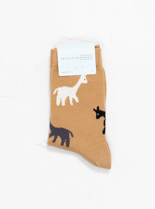 Pokey Crew Sock Tan by Hansel From Basel | Couverture & The Garbstore