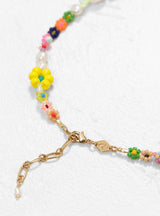 Mexi Flower Necklace Golden by Anni Lu | Couverture & The Garbstore