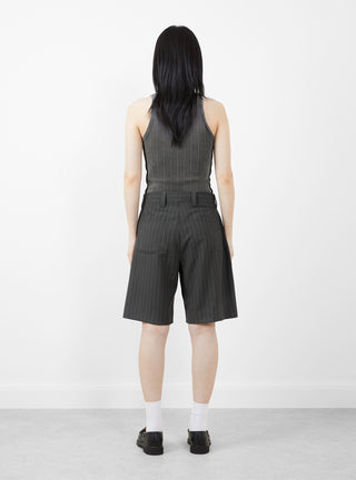 Classic Shorts Anthracite Pinstripe by mfpen | Couverture & The Garbstore