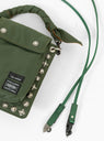 Porter x Toga Green Shoulder Pouch Bag with strap 
