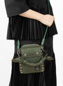 Porter x Toga Shoulder Pouch Green on model 
