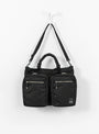 Toga Porter Tote Bag Black with shoulder strap