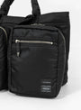 Toga Porter Tote Bag Black close up 