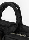 Toga Porter Tote Bag Black wrap handle