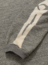 Grandrelle BIG Crew Sweatshirt Charcoal by Kapital | Couverture & The Garbstore