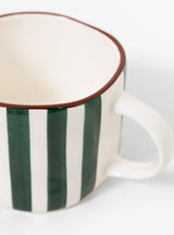Mykonos Mug Green by Pomax | Couverture & The Garbstore