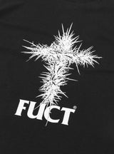 Thorn Cross Tee Black by FUCT | Couverture & The Garbstore