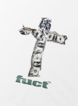 Money Crossed Tee White by FUCT | Couverture & The Garbstore