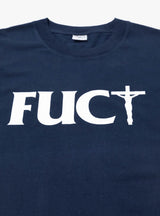 Fuct Crossed Tee Blue by FUCT | Couverture & The Garbstore