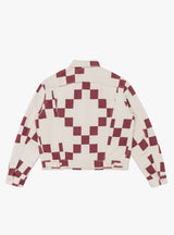 HL Check Jacket Natural & Wine by HERILL | Couverture & The Garbstore