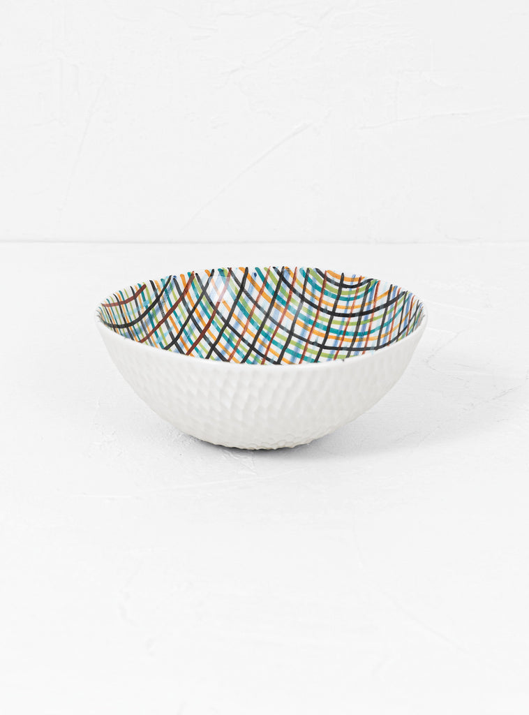 Multicolour Grid Bowl n71 Aida Dirse