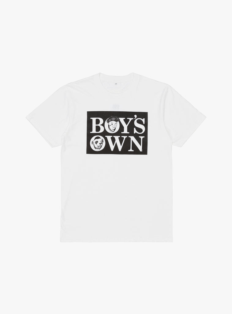Classic Logo T-shirt White Boy's Own 