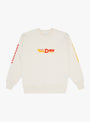 Garbstore & Honda DAX motorbike clothing sweatshirt ecru