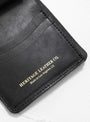 Tri-Fold Latigo Leather Wallet Black