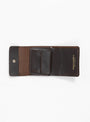 Tri-Fold Latigo Leather Wallet Brown