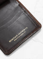 Tri-Fold Latigo Leather Wallet Brown