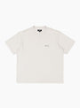 Stussy Lazy SS Tee Bone At Couverture & The Garbstore Front Shot