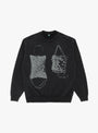 b.Eautiful x Waka Waka Soft/Hard Sweatshirt Black Edge at Couverture and The Garbstore 