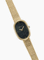Jane Tethered Watch Gold and Black from BREDA at Couverture & The Garbstore
detail 
