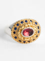 Mothers Ring Multi Isabella Etou at Couverture & The Garbstore women's jewellery close up 