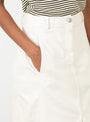 Raya Skirt White by Rachel Comey at Couverture and The Garbstore close up 