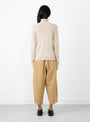 No.365 Thunder Jumper Eggshell by Extreme Cashmere at Couverture and The Garbstore back profile