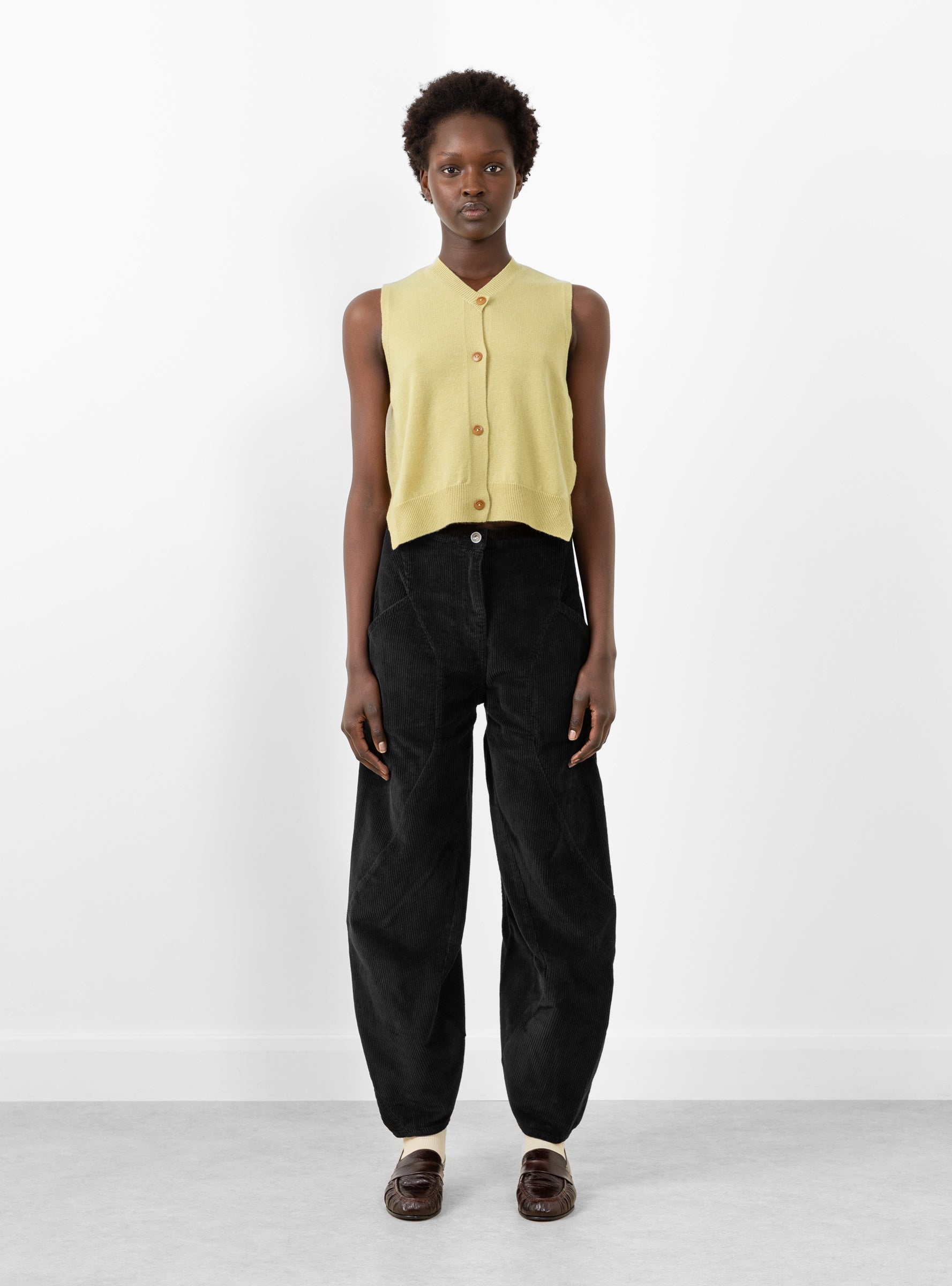Digi Corduroy Pant Black by Henrik Vibskov | Couverture & The