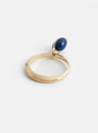 Fine Round Ring Gold Plated by Helena Rohner at Couverture and The Garbstore reverse