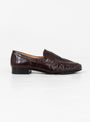 Ruched Loafer Leather Morgano by Rejina Pyo at Couverture and The Garbstore side view 