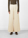 Classic Wide-Legged Trouser Pearl Corduroy by 7115 by Szeki at Couverture and The Garbstore