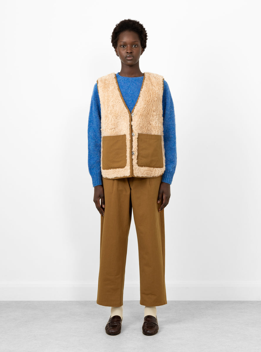 Spin Vest Natural by Sideline | Couverture & The Garbstore – Couverture ...