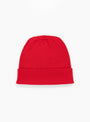 Aurora Ribbed Hat Postbox Red by Himalayan Cashmere at Couverture and The Garbstore 