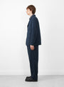 ALPHADRY Club Jacket Navy by nanamica at Couverture and The Garbstore side profile