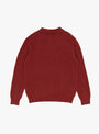Knit Polo 9G Burgundy by Beams Plus at Couverture and The Garbstore rear shot