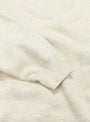 Crewneck Sweatshirt Oatmeal by BEAMS plus at Couverture and The Garbstore close up